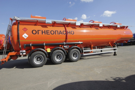 Полуприцеп бензовоз СЕСПЕЛЬ SF3332 32 м3 алюминиевый детальное фото - Spec-Trucks