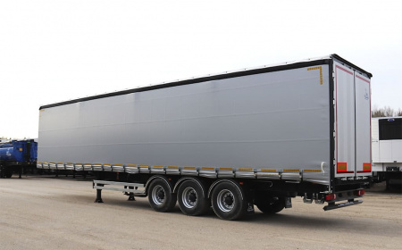 Тентованный полуприцеп ТОНАР Т3-13 9888 шторно-бортовой с закладными под коники детальное фото - Spec-Trucks