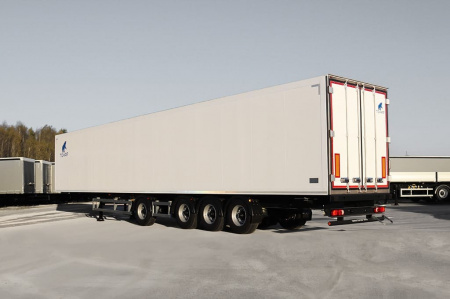 Изотермический полуприцеп Тонар R4-16V 97855 41 Европаллет 4 оси детальное фото - Spec-Trucks