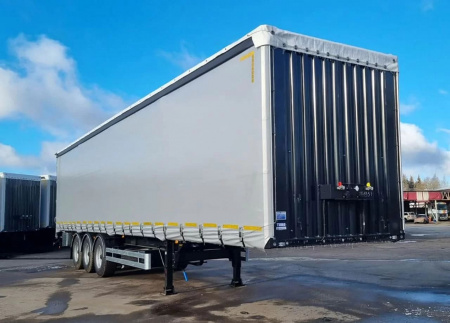 Тентованный полуприцеп ТОНАР Т3-13 9888 шторно-бортовой с закладными под коники детальное фото - Spec-Trucks
