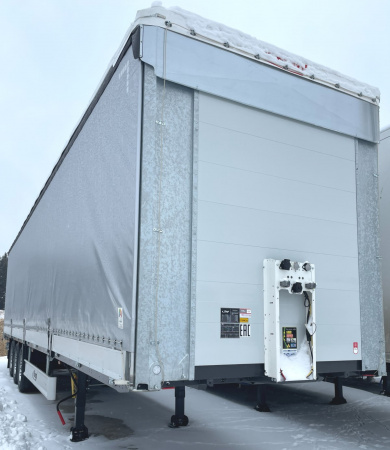 Шторно-бортовой полуприцеп FLIEGL SDS 350 с кониками детальное фото - Spec-Trucks