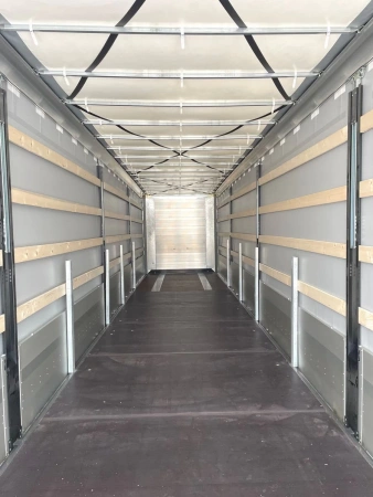 Шторно-бортовой полуприцеп FLIEGL SDS 350 с кониками детальное фото - Spec-Trucks