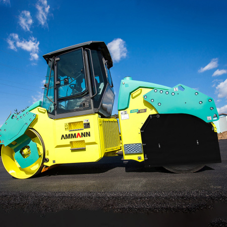 Тяжелый асфальтовый каток AMMANN ARX 110C 10 тонн детальное фото - Spec-Trucks