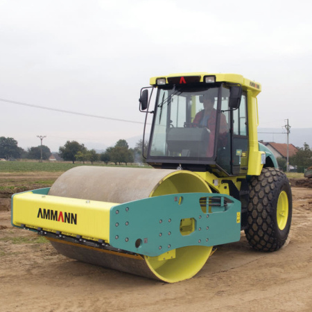 Грунтовый каток AMMANN ASC 150D 15 тонн детальное фото - Spec-Trucks