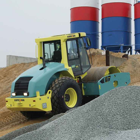 Тяжелый грунтовый каток AMMANN ASC 130D 13 тонн детальное фото - Spec-Trucks