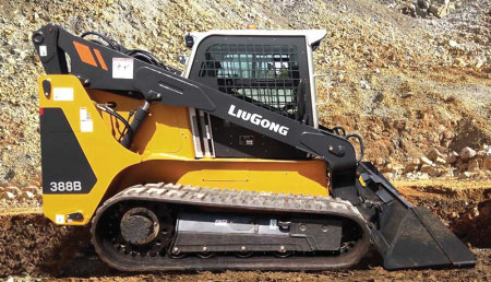 Гусеничный мини погрузчик LiuGong CLG388B 2500 кг детальное фото - Spec-Trucks